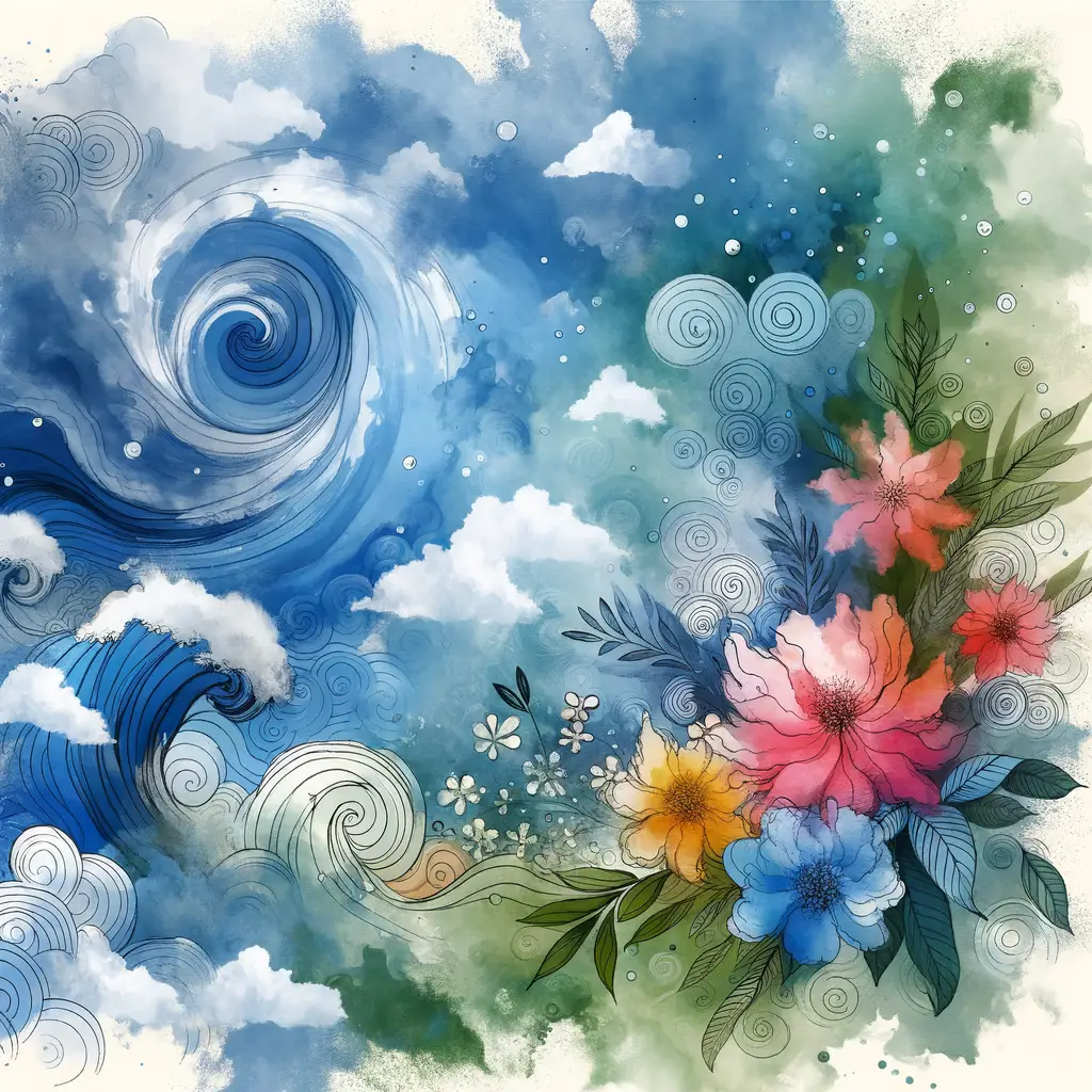 Whispers of Blooming Serenity: A Blanket of Healing Meadows