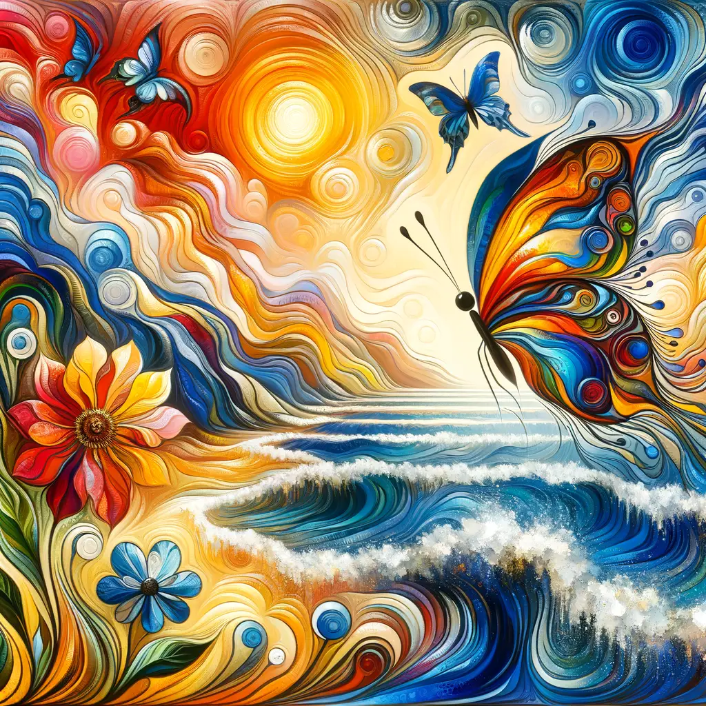 Oceans of Renewal: Wings of Hope Blossom