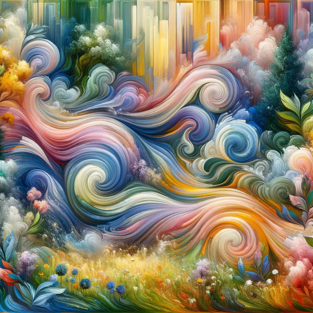Serenity's Palette: Whispers of Therapy in Blossoming Meadows