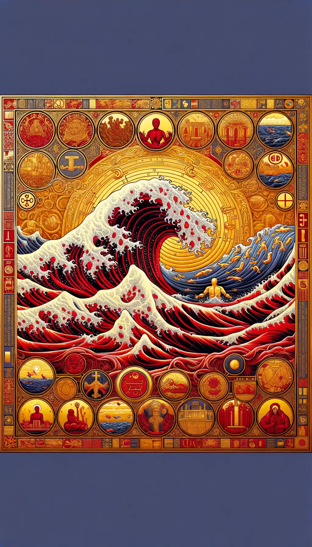 Title: Transcending the Ruby Tempest: Embracing the Abyss