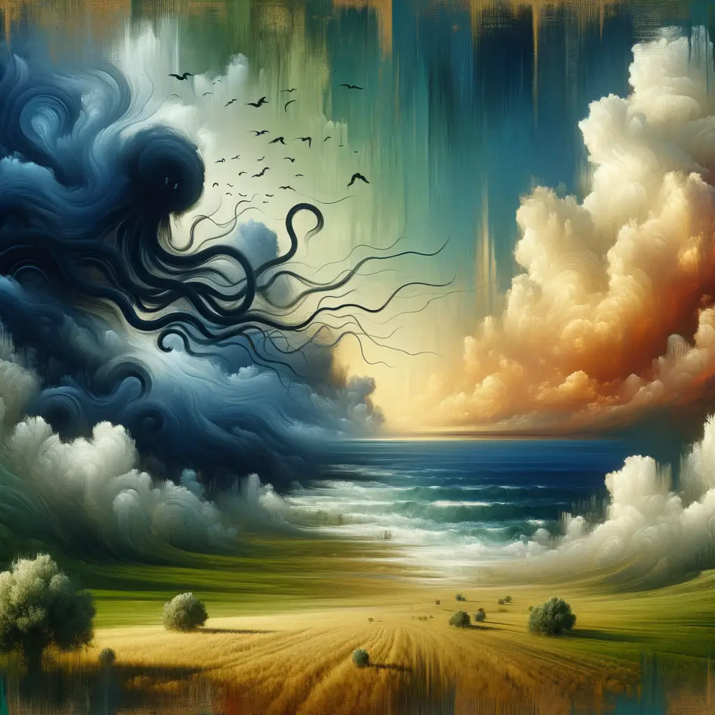 Whispers of the Abyss: Tranquil Echoes in the Emotive Cosmos