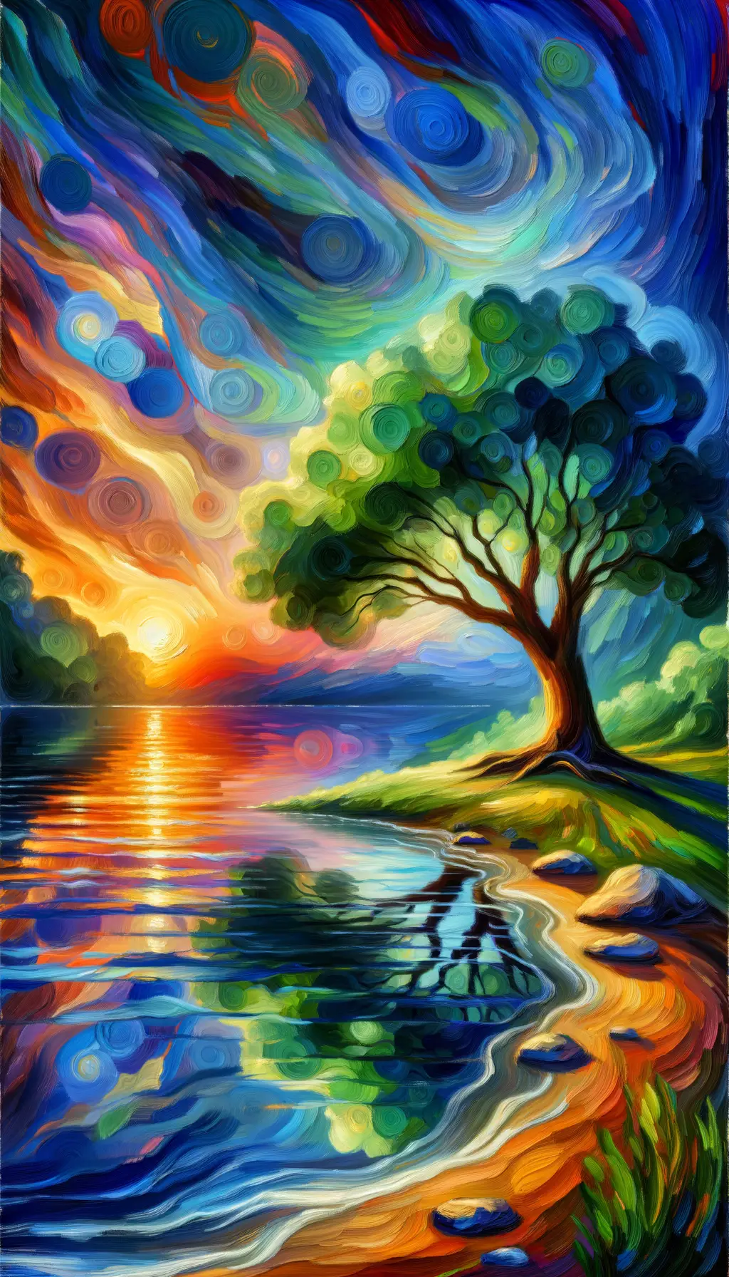 Whispers of Renewal: Journey Through Tranquil Boughs