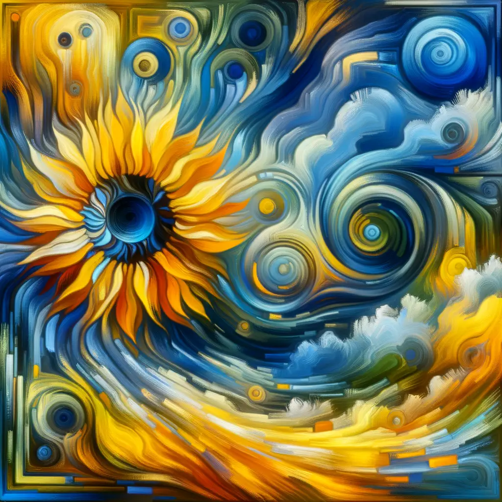 Sunflower's Whisper: Embracing Change in Serene Therapy
