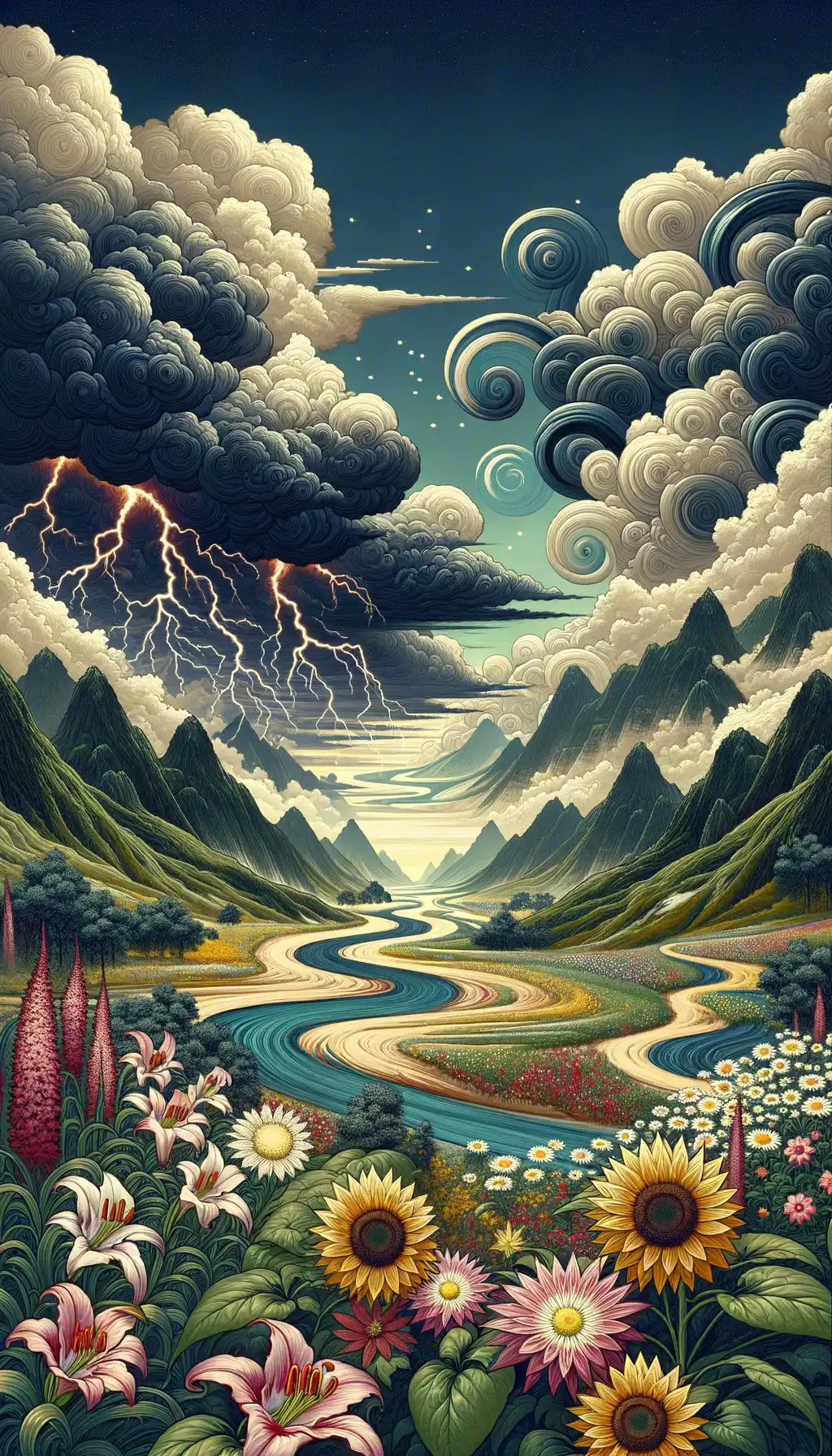 Whispers of Nature's Embrace: A Symphony of Emotional Landscapes