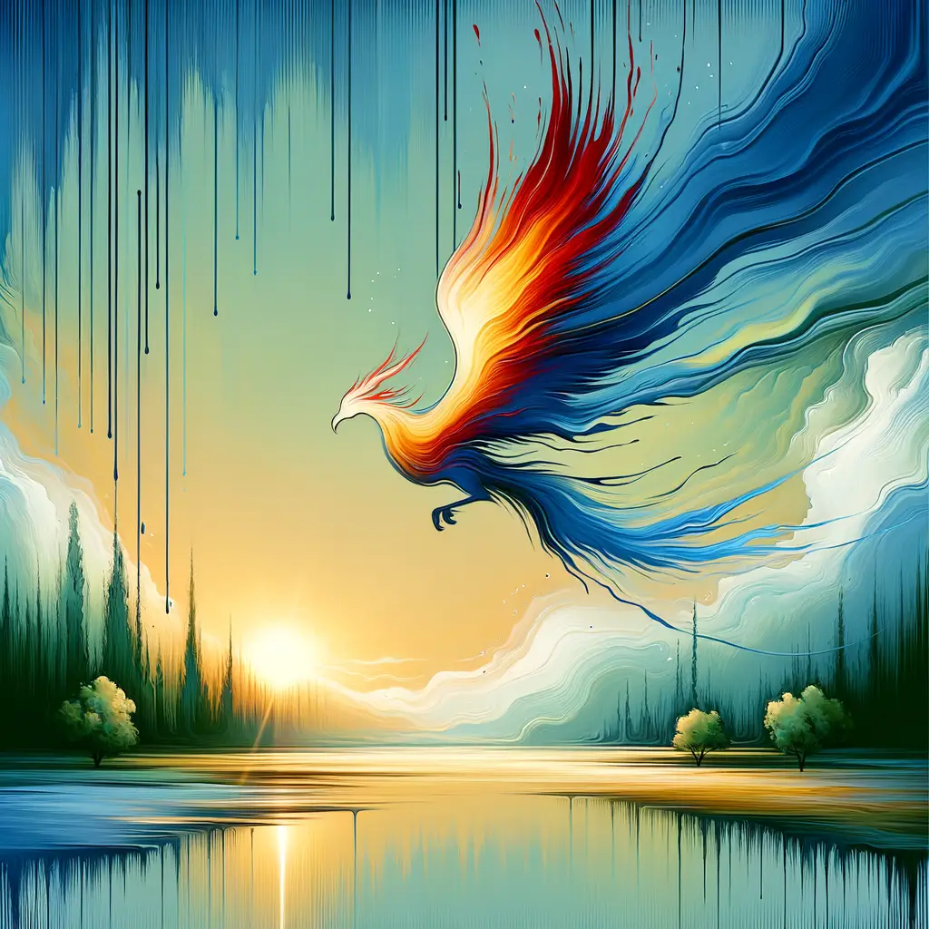 Resplendent Rebirth: Echoes of Tranquil Meadows