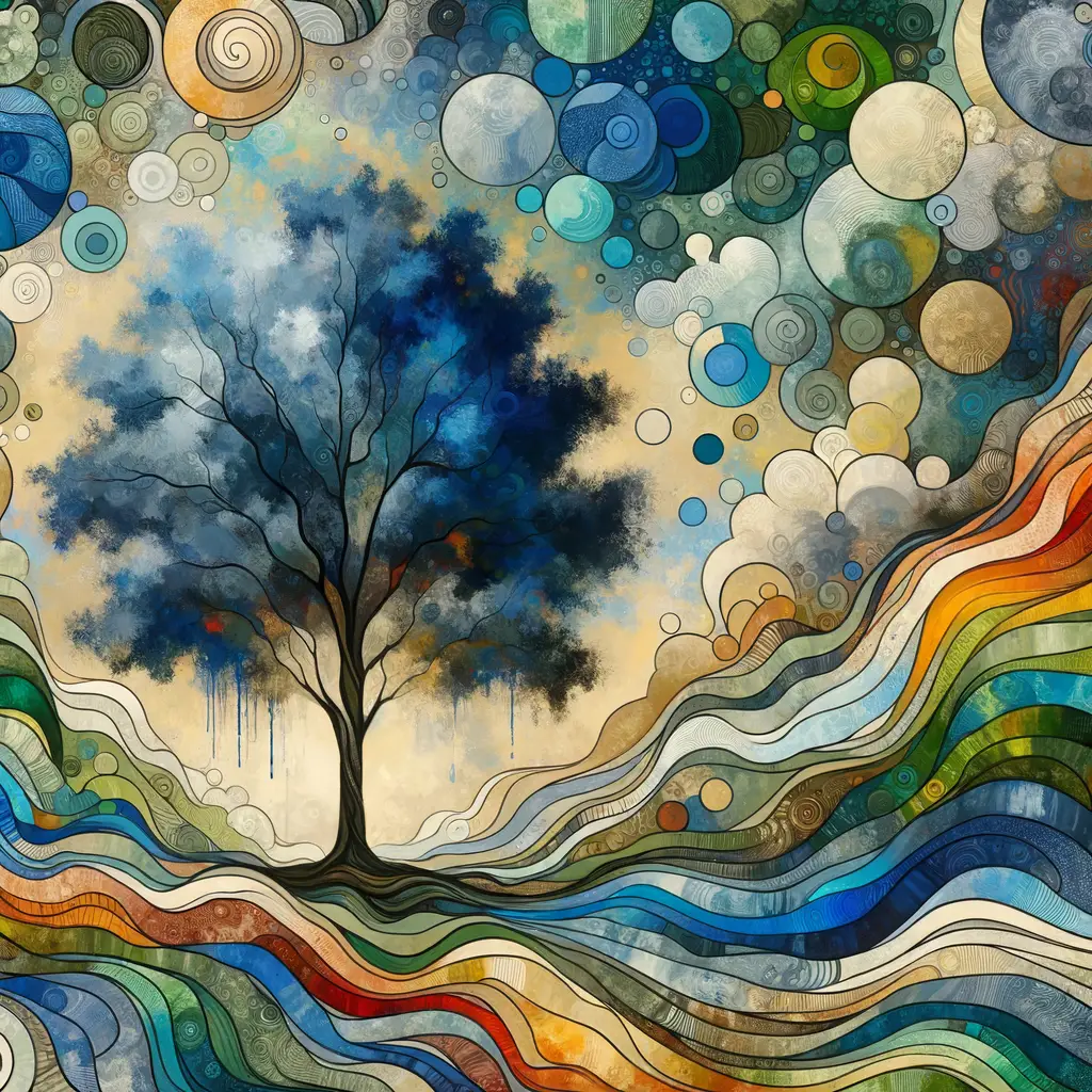 Whispers of Resilience: Harmony Under the Oak's Watchful Eye