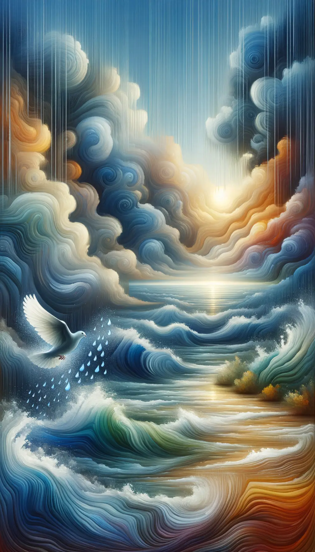 Whispers of Renewal: Tears of Serenity and Storm