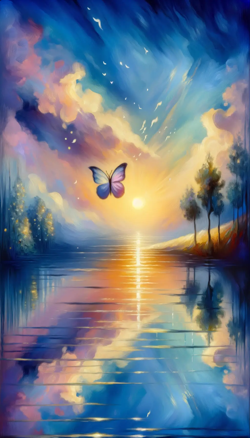 Whispers of a Gentle Sunset: Embracing Transformation
