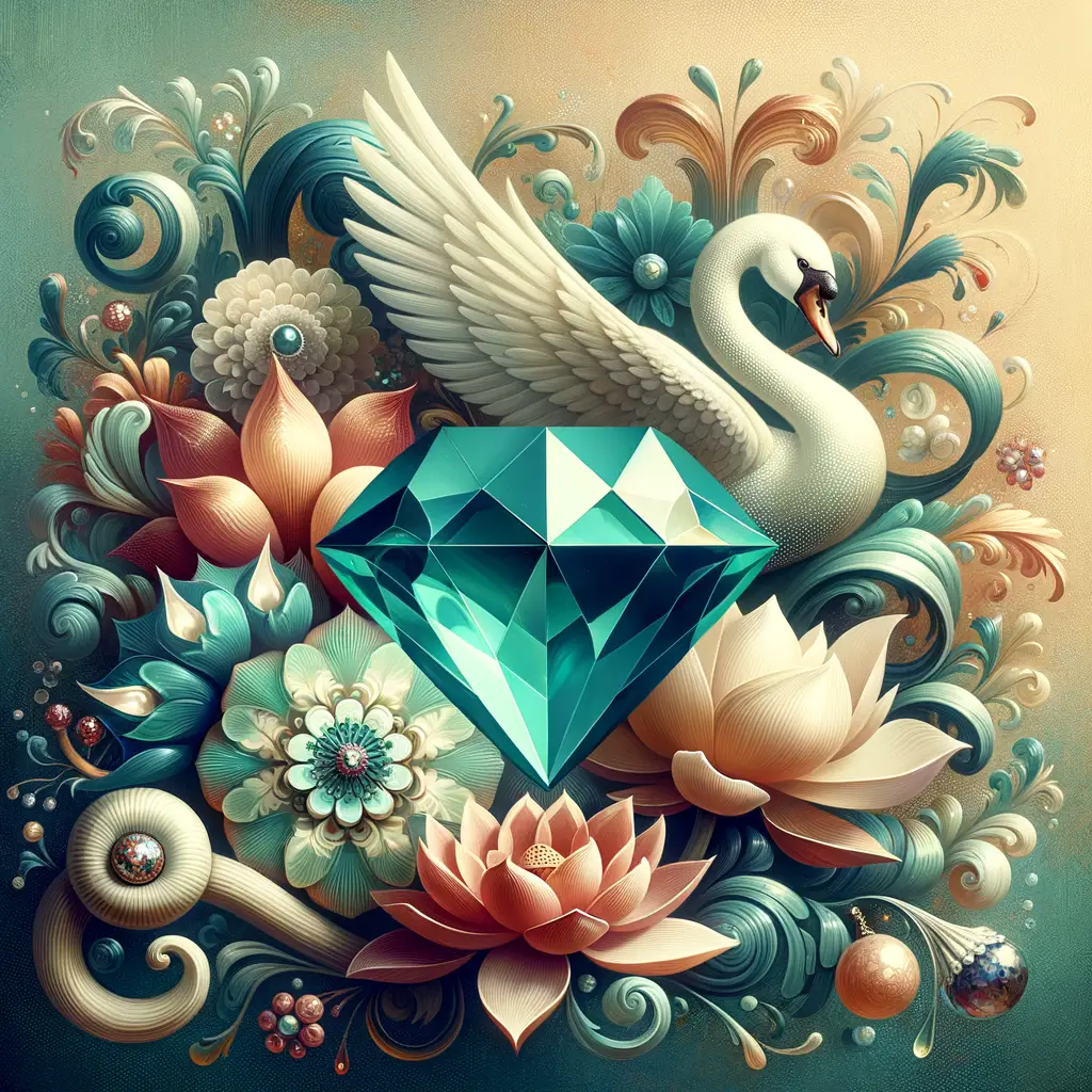Luminous Reverie: Marital Rhapsody in Aqua and Blooms