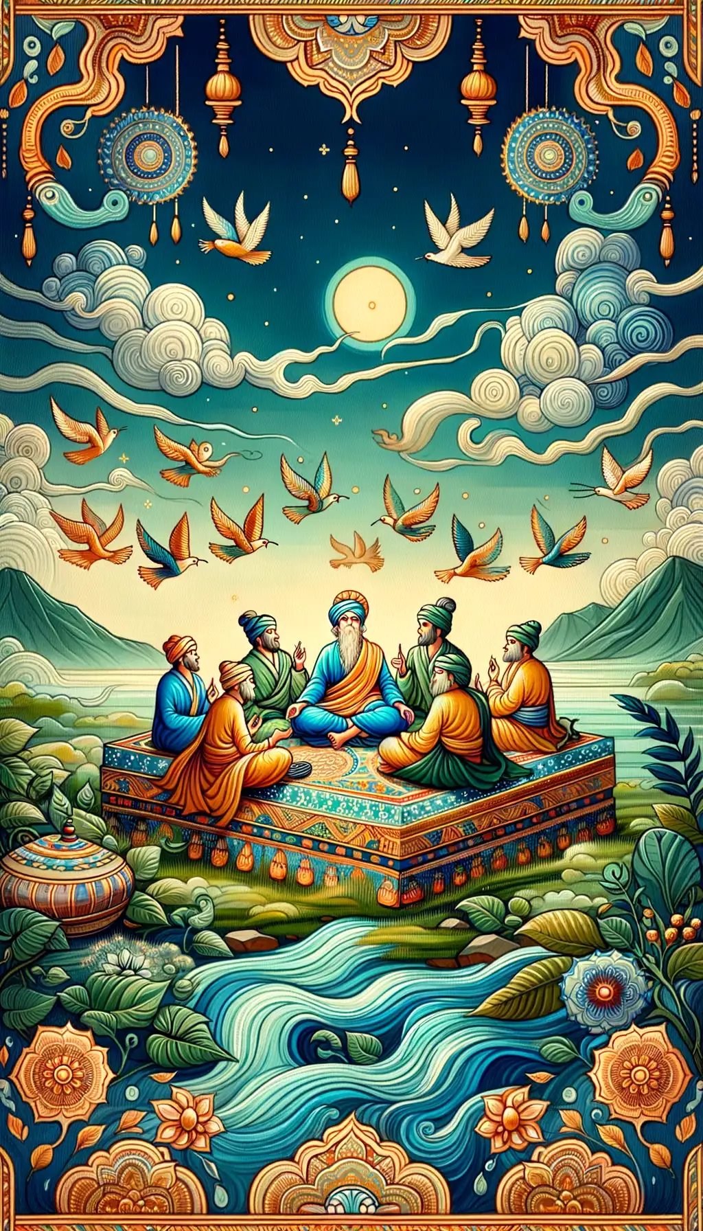 Melody of Tranquil Seas: Whispers in the Wind