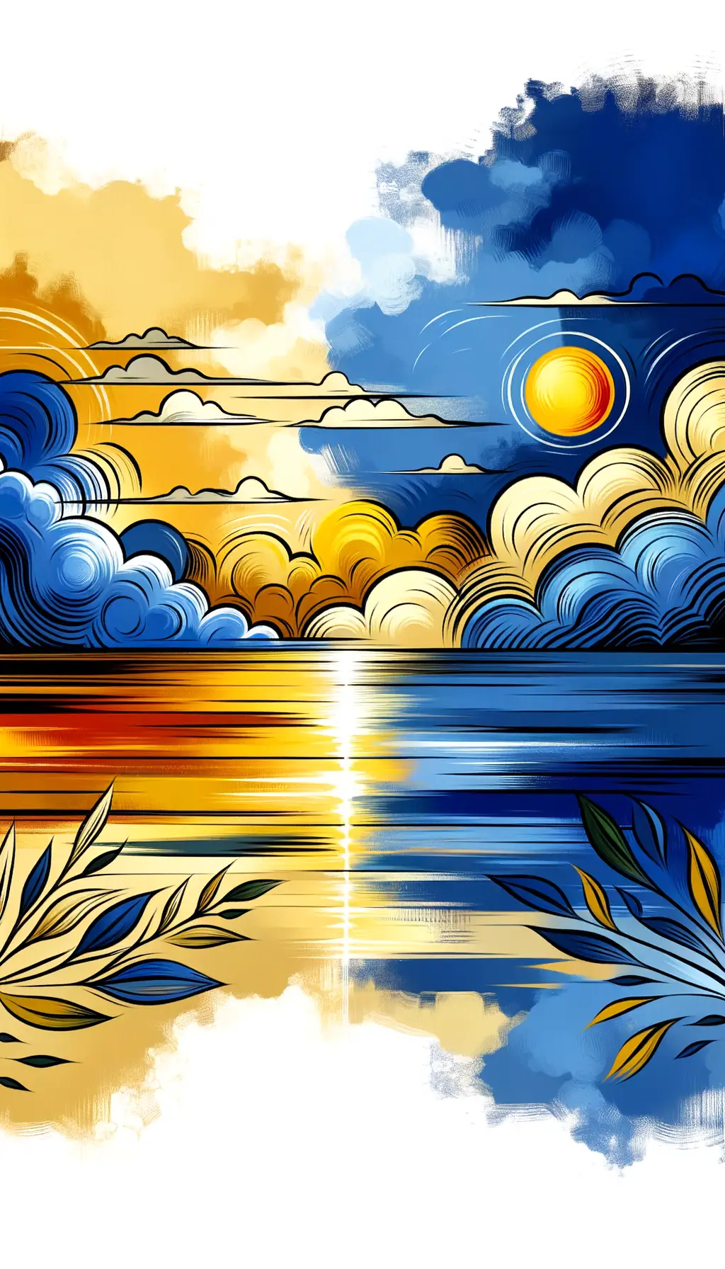 Solace in Sundown: Lake of Reflections