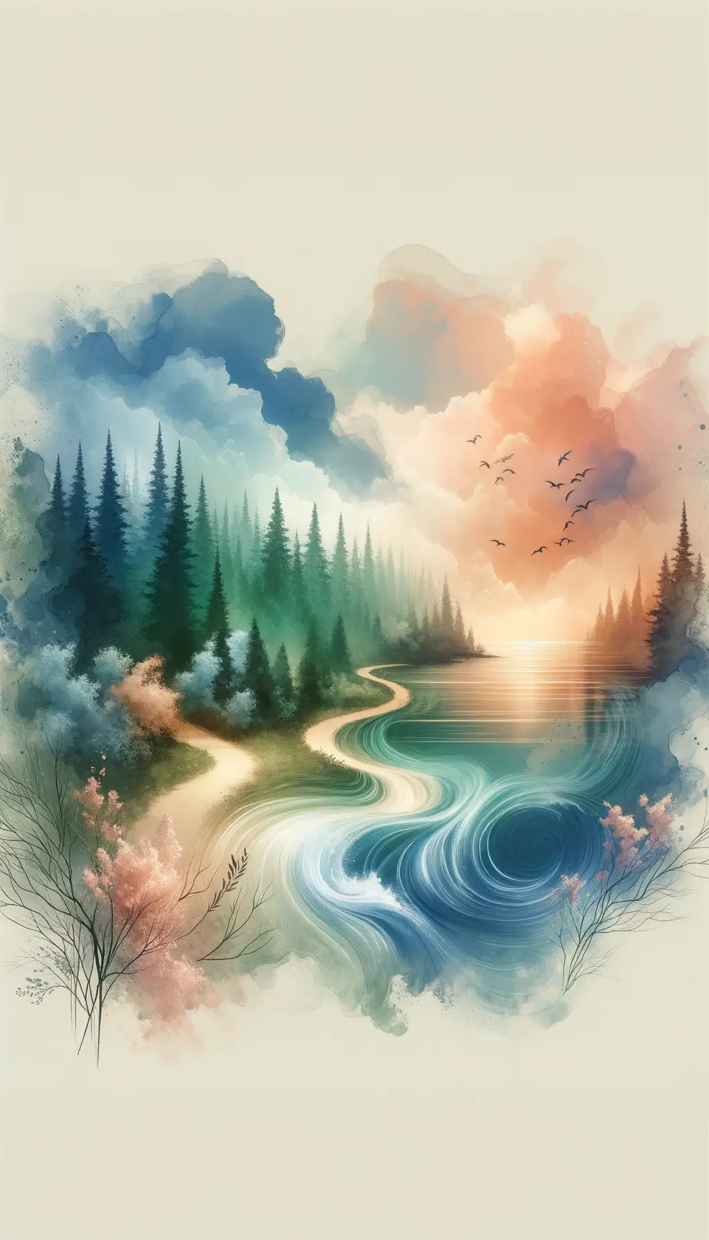 Whispers of Healing: Dancing Light in the Forest of the Soul