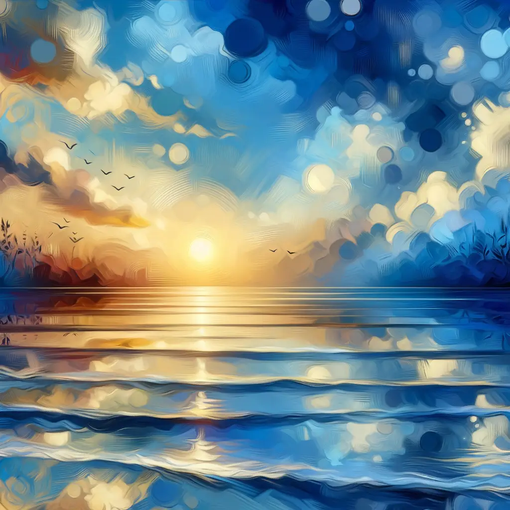 Twilight Serenity on Horizon's Edge