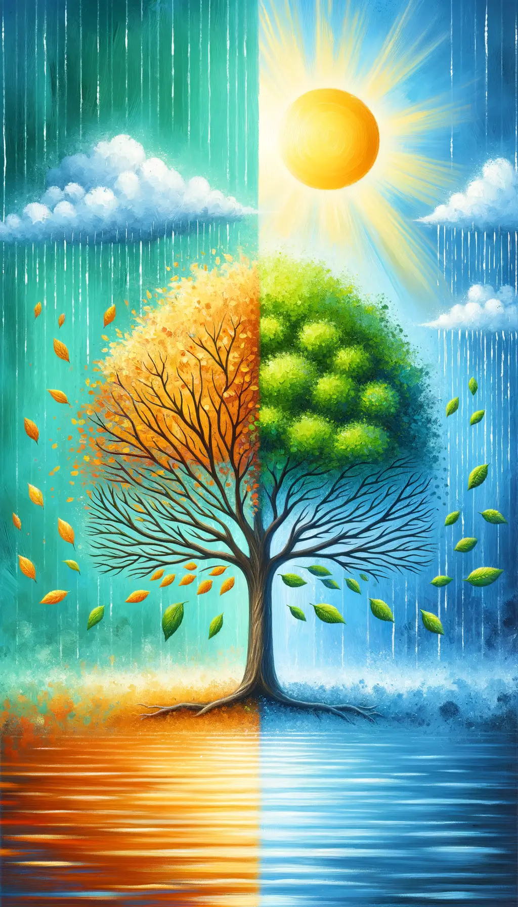 Whispers of Seasons: A Soul's Dichotomy