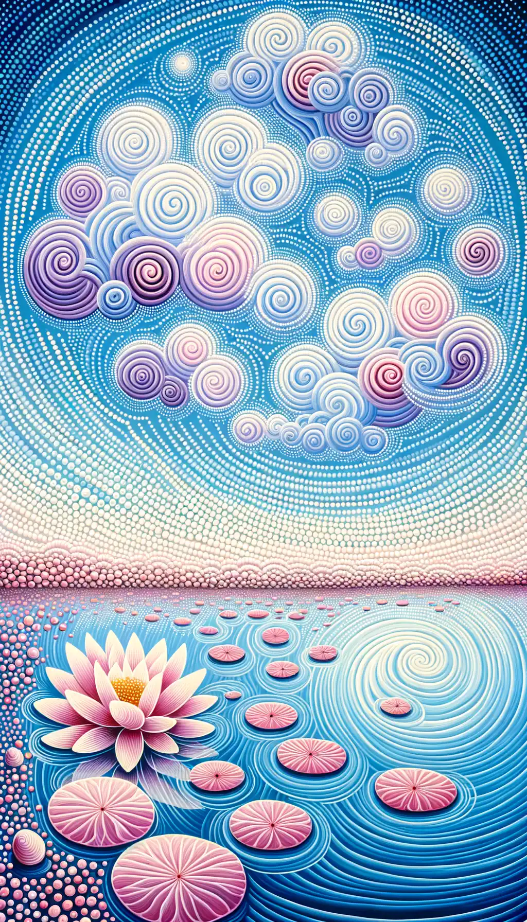 Lotus Dreams: Whispers of Still Waters
