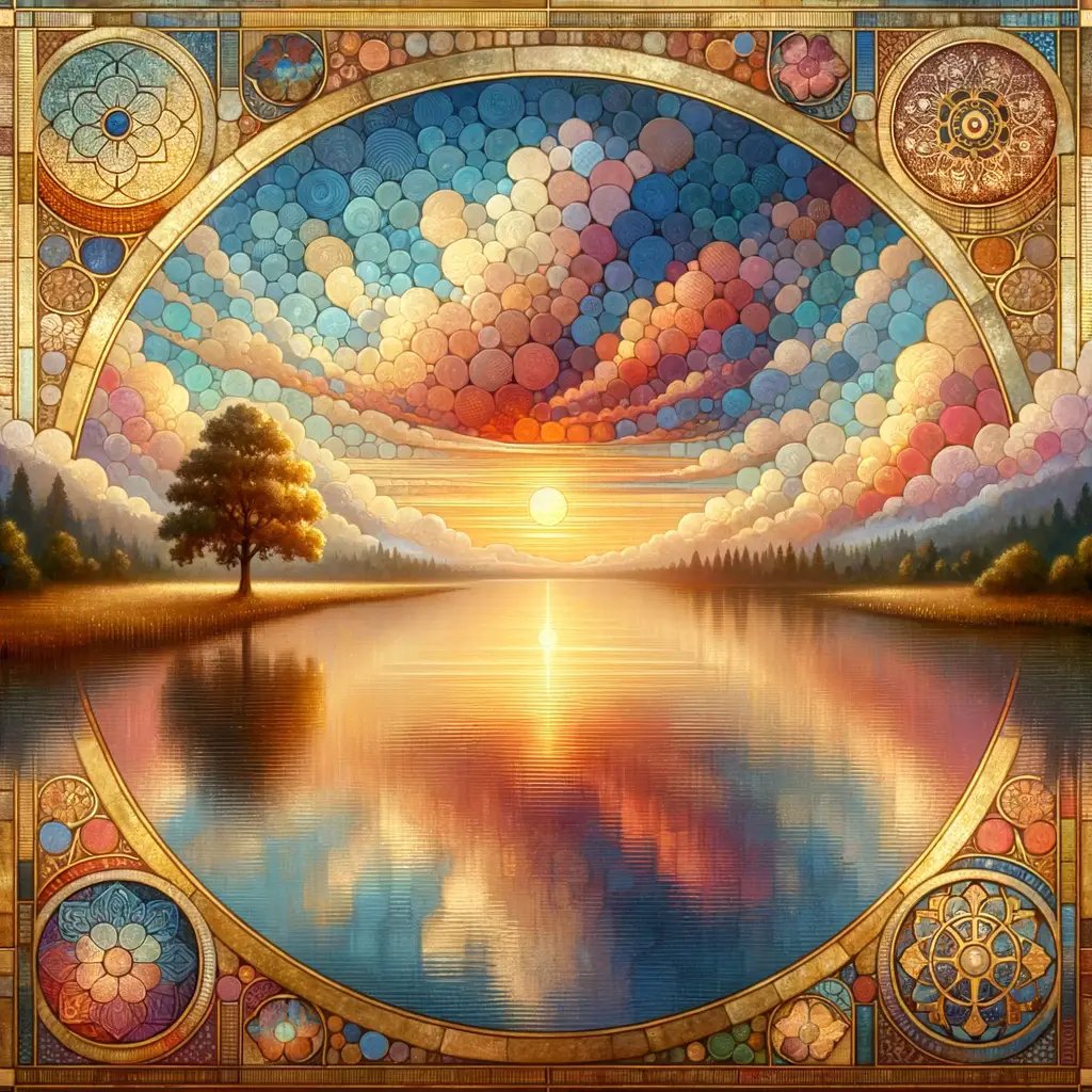 Whispers of Solace: Embracing Strength in Sunset's Serenity