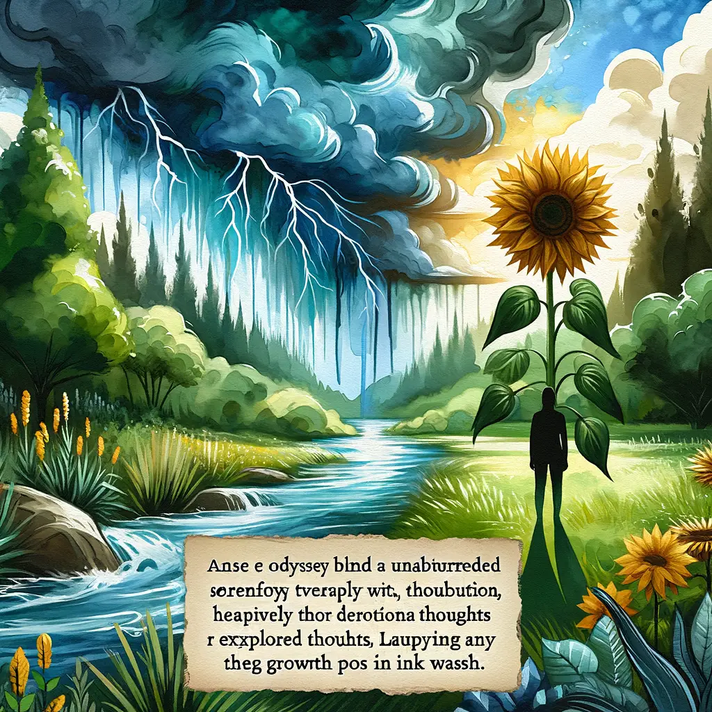 Resilient Reverie: Echoes of Weathered Therapy