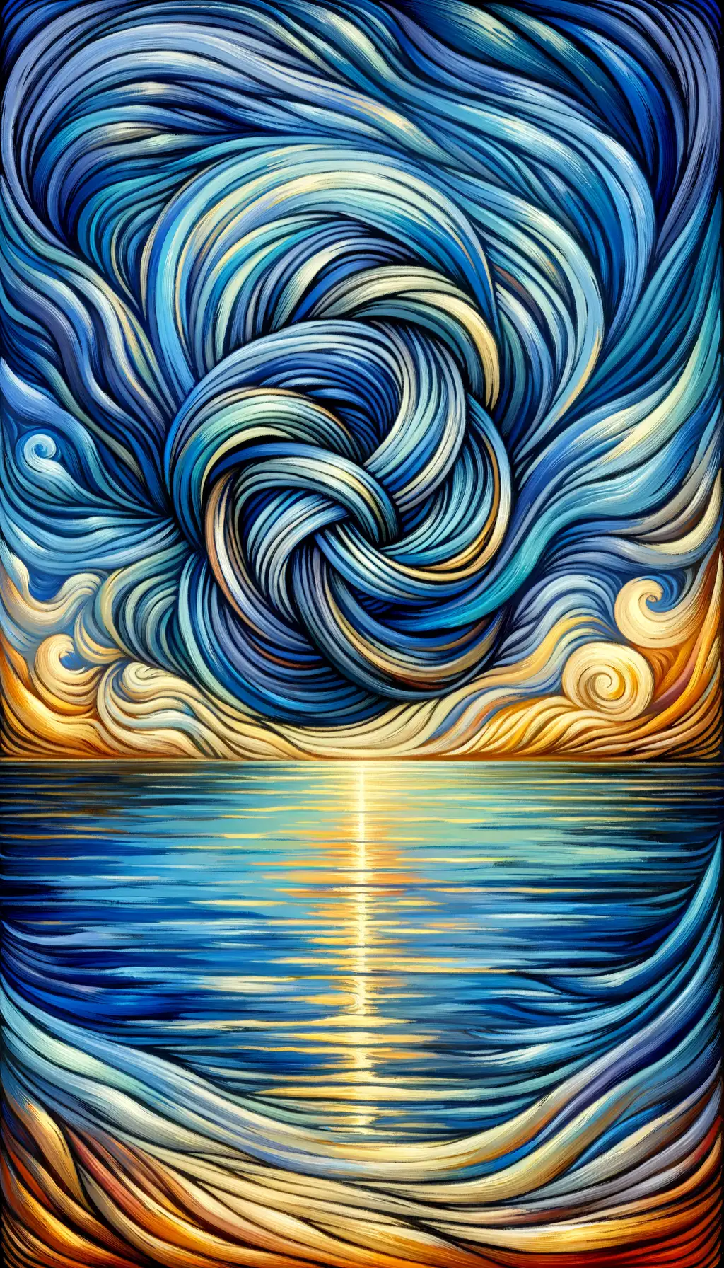 Whispers of the Azure Shore: Unraveling the Knot of Healing