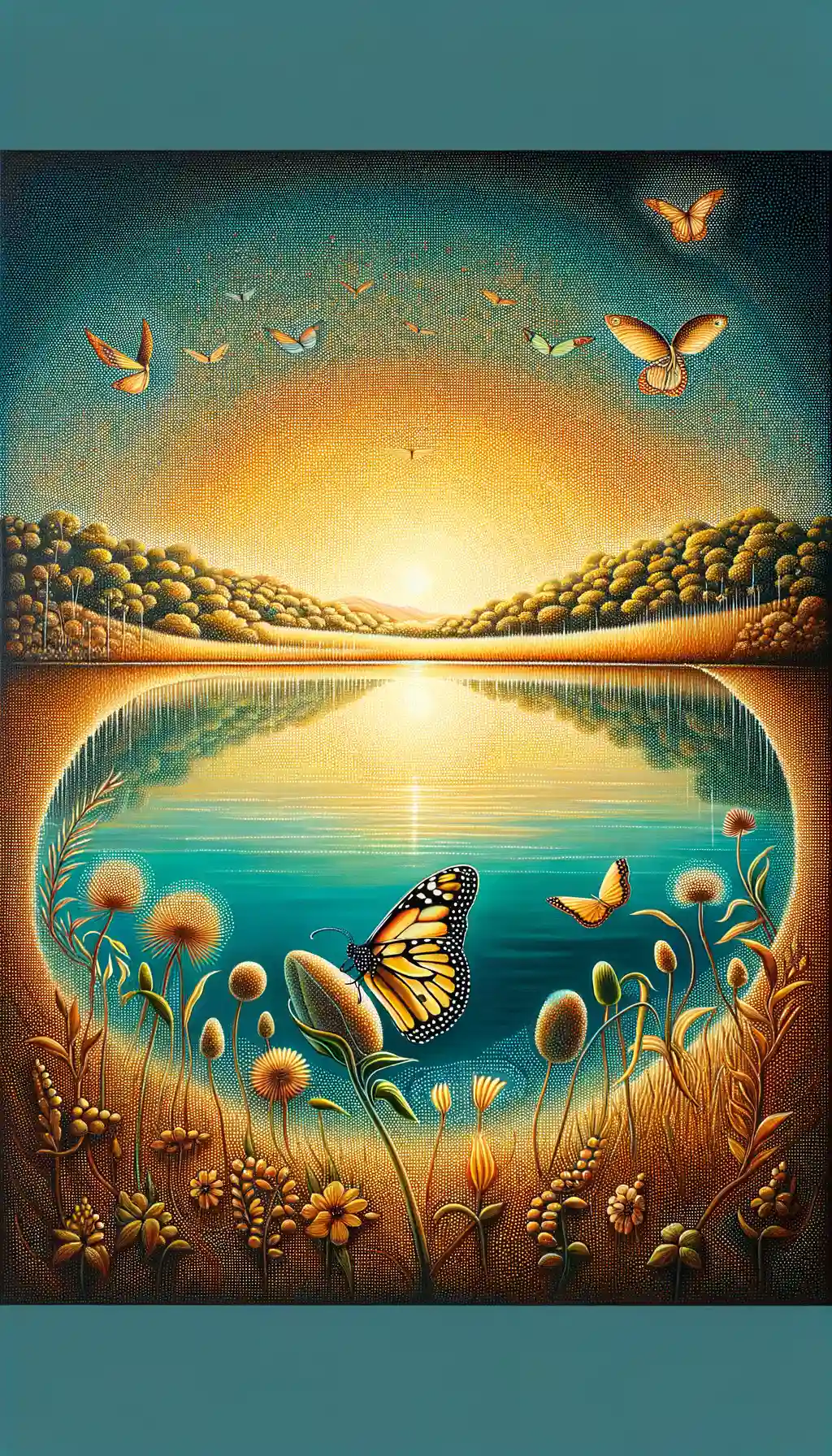 Whispers of Renewal: Artistry of the Healing Lake