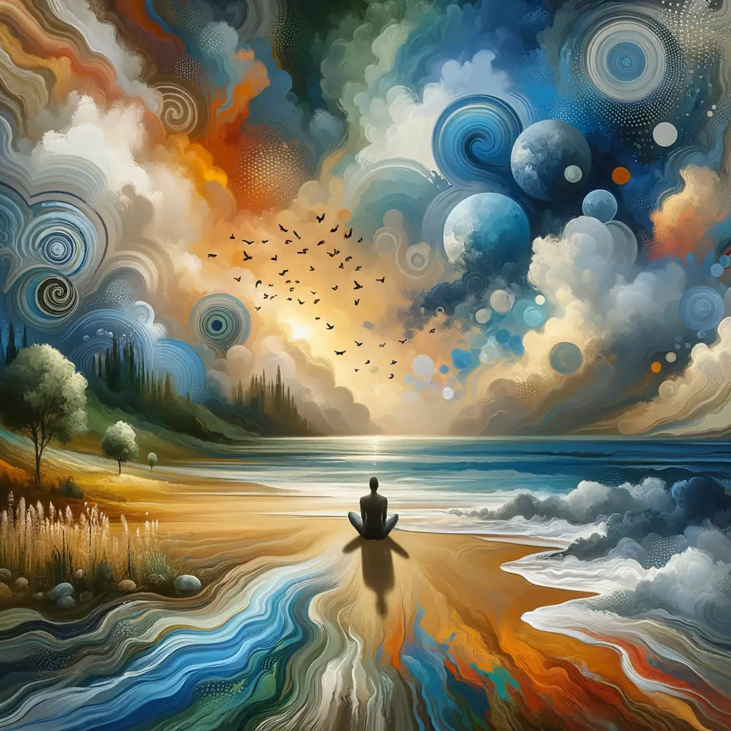 Calm Waters of Inner Reflection: Whispers of Healing