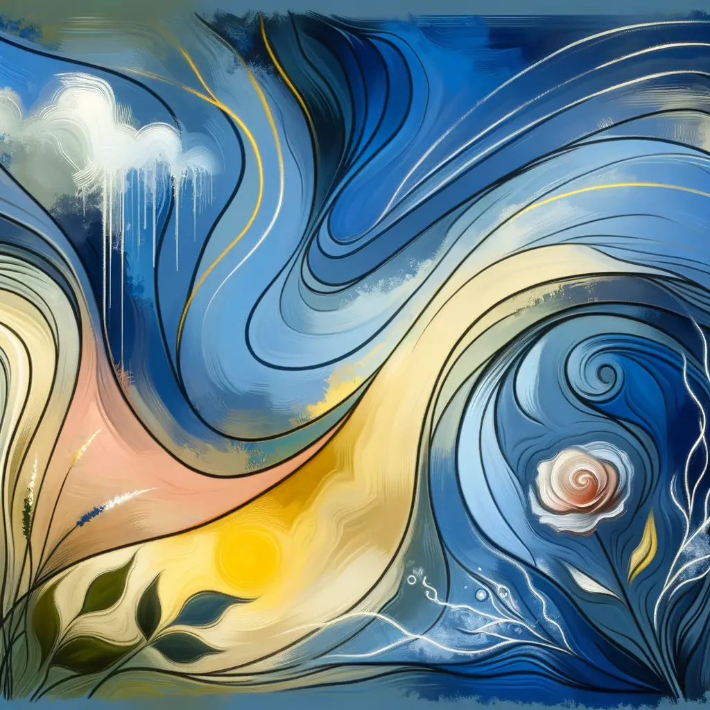 Dance of Blue Hues: A Therapy Session Reimagined