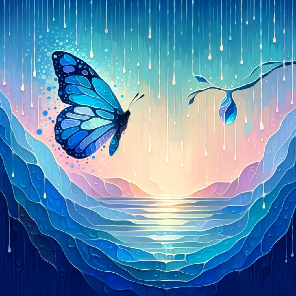 Whispers of Transformation: Grace Amidst Dusk and Rain