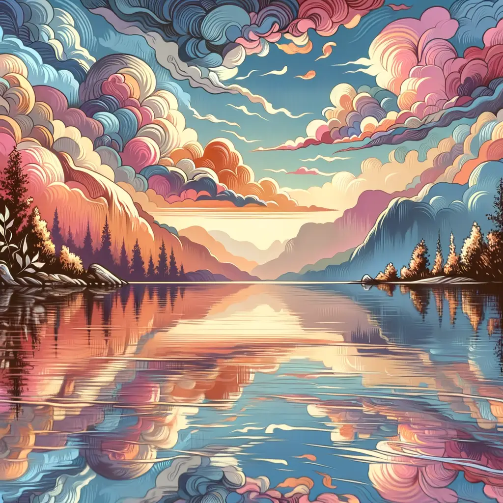Whispers of Dawn's Breath: A Street Symphony of Stillness