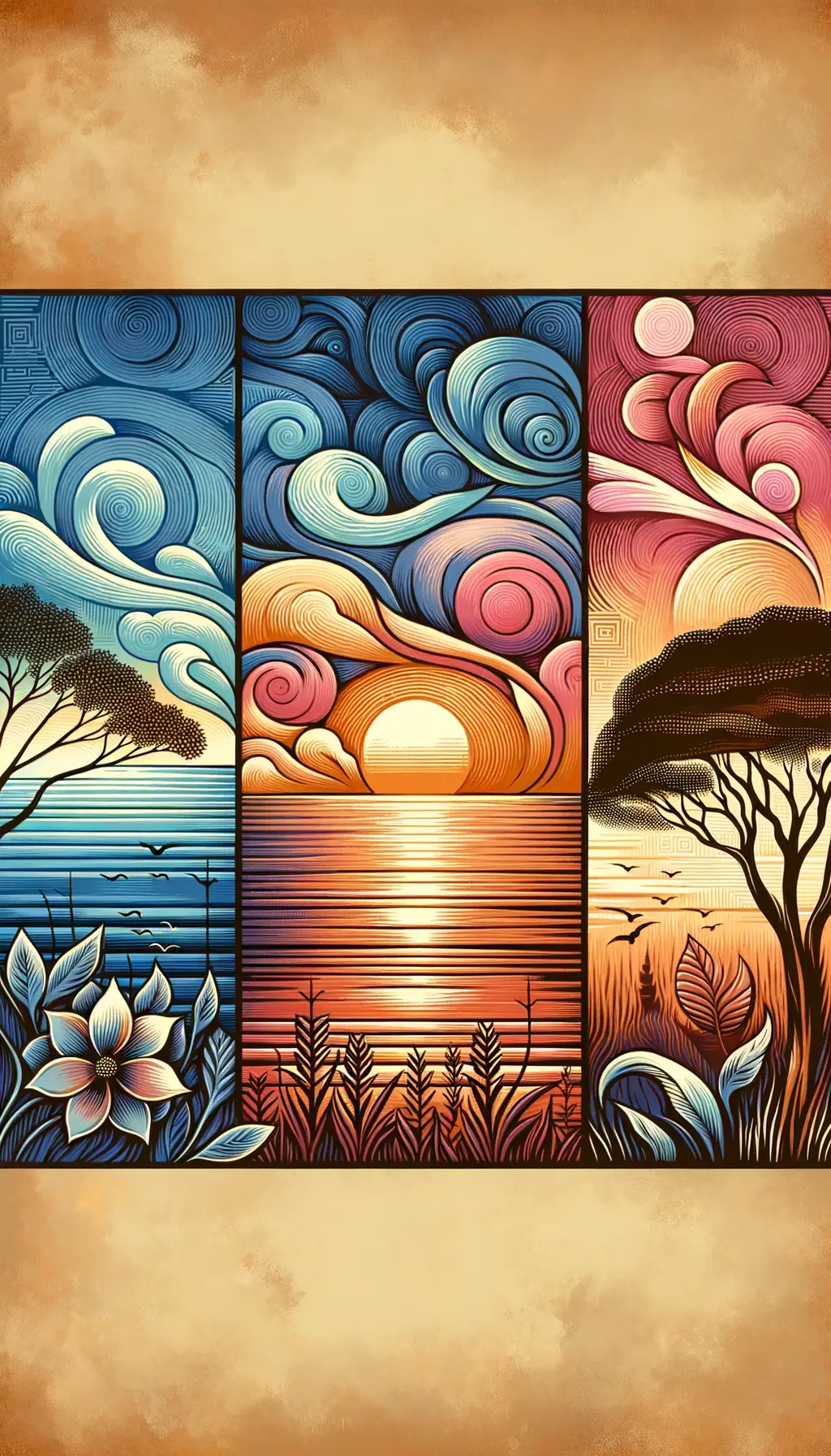 The Tranquil Bloom: Whispers of Therapeutic Sunset