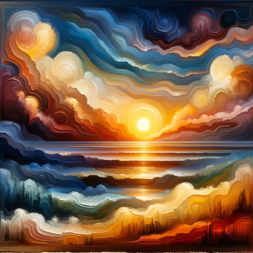 Echoes of Renewal: Sunrise's Embrace After Healing Storms