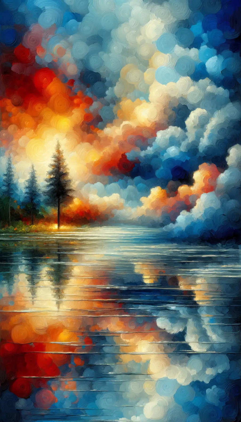 Oceans of Fire, Rainbows of Mood: Melodies in the Wind