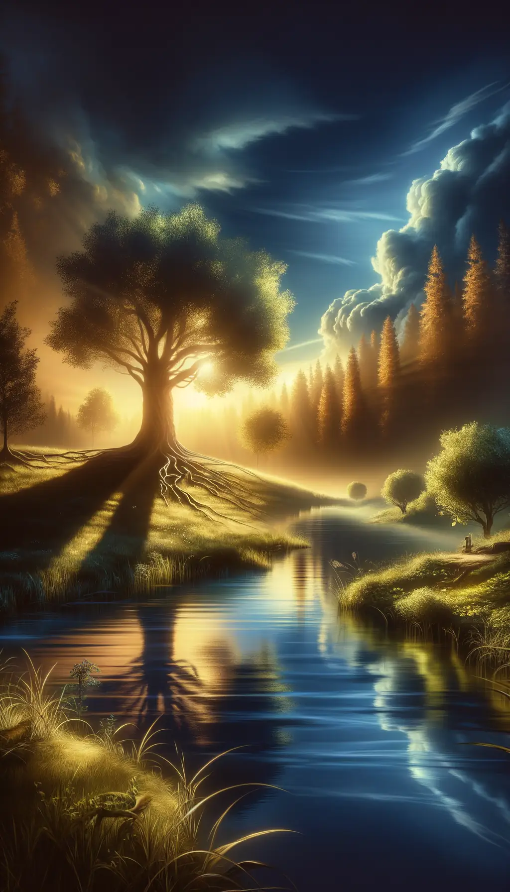 Whispering Resilience: Arboreal Harmony through Time