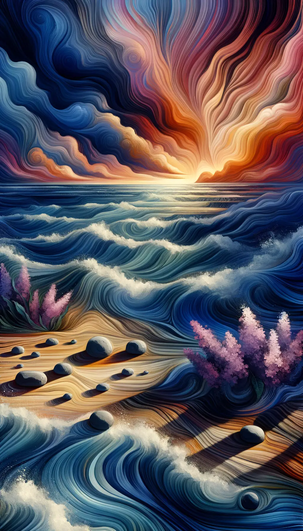 Serenity's Whisper: Echoes of Storms Subsided