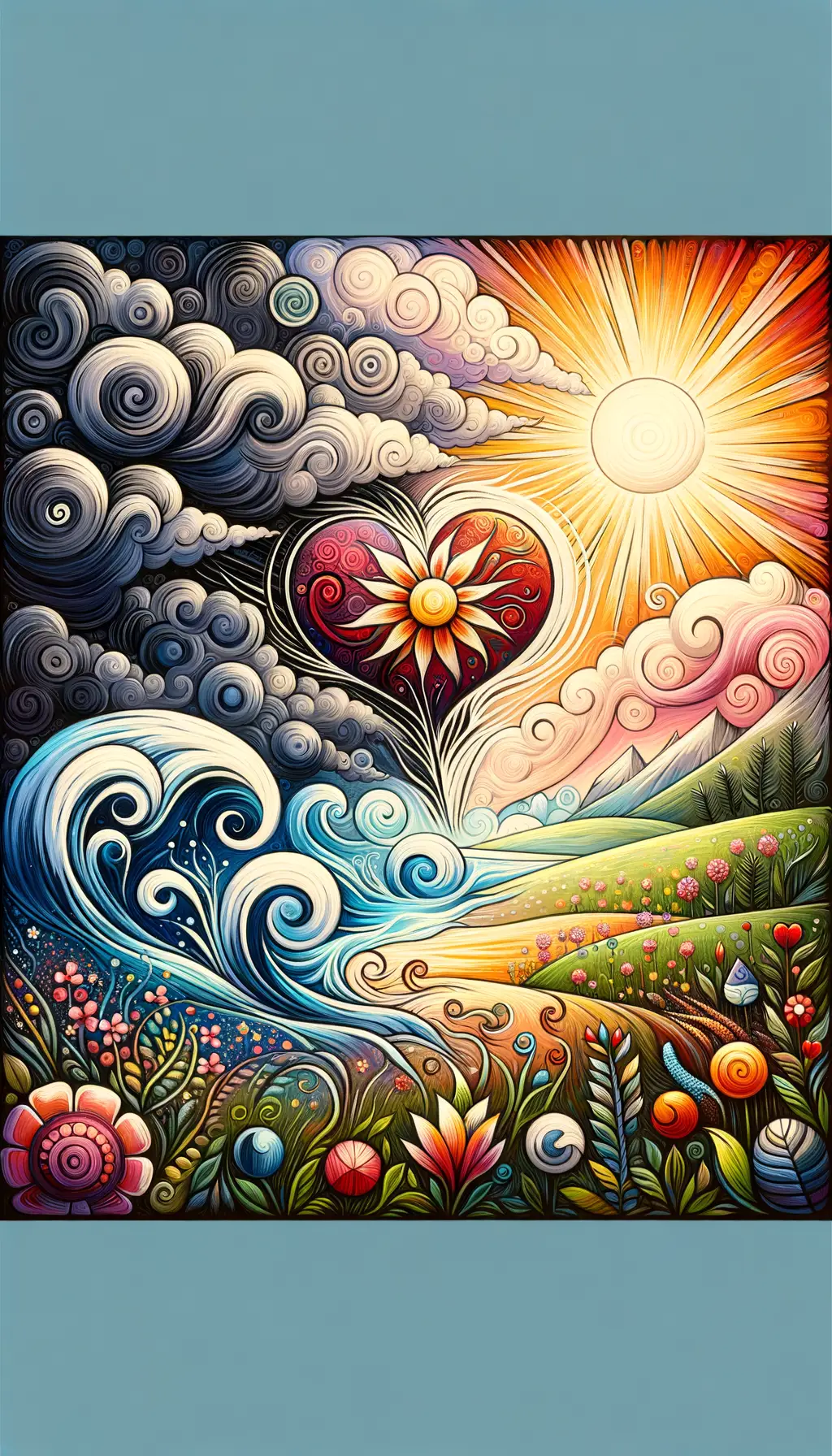 Resilience Blooms: Echoes of Therapy