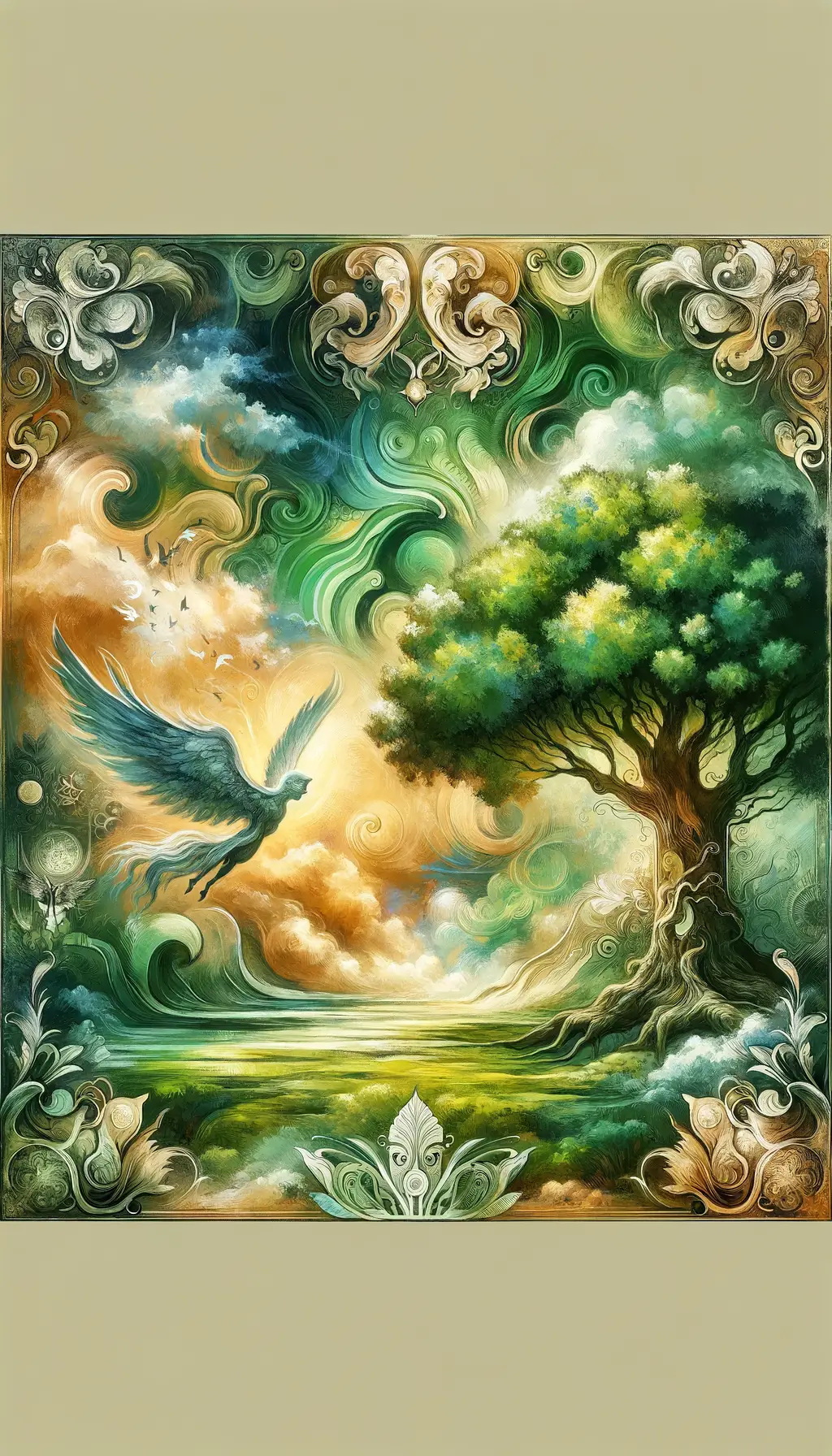 Whispers of Resilience: Beneath the Peepal's Embrace