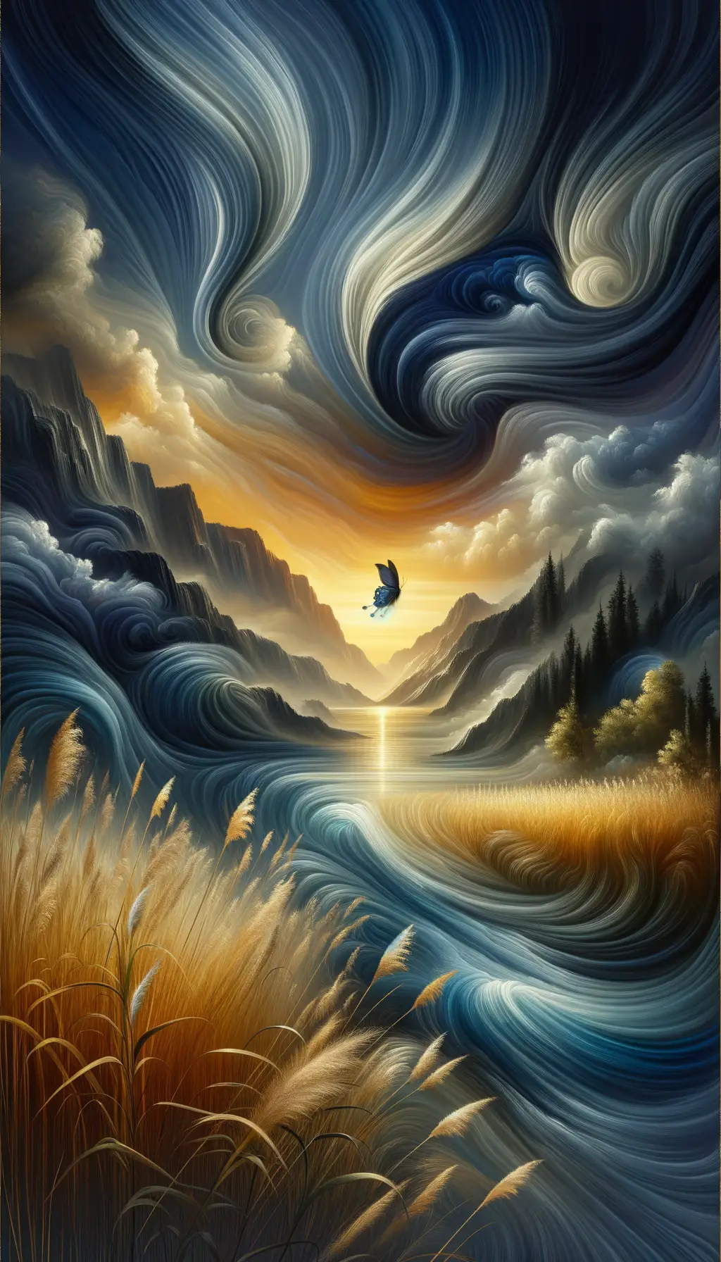 Ephemeral Blossoms: Whispers of Hope in the Storm