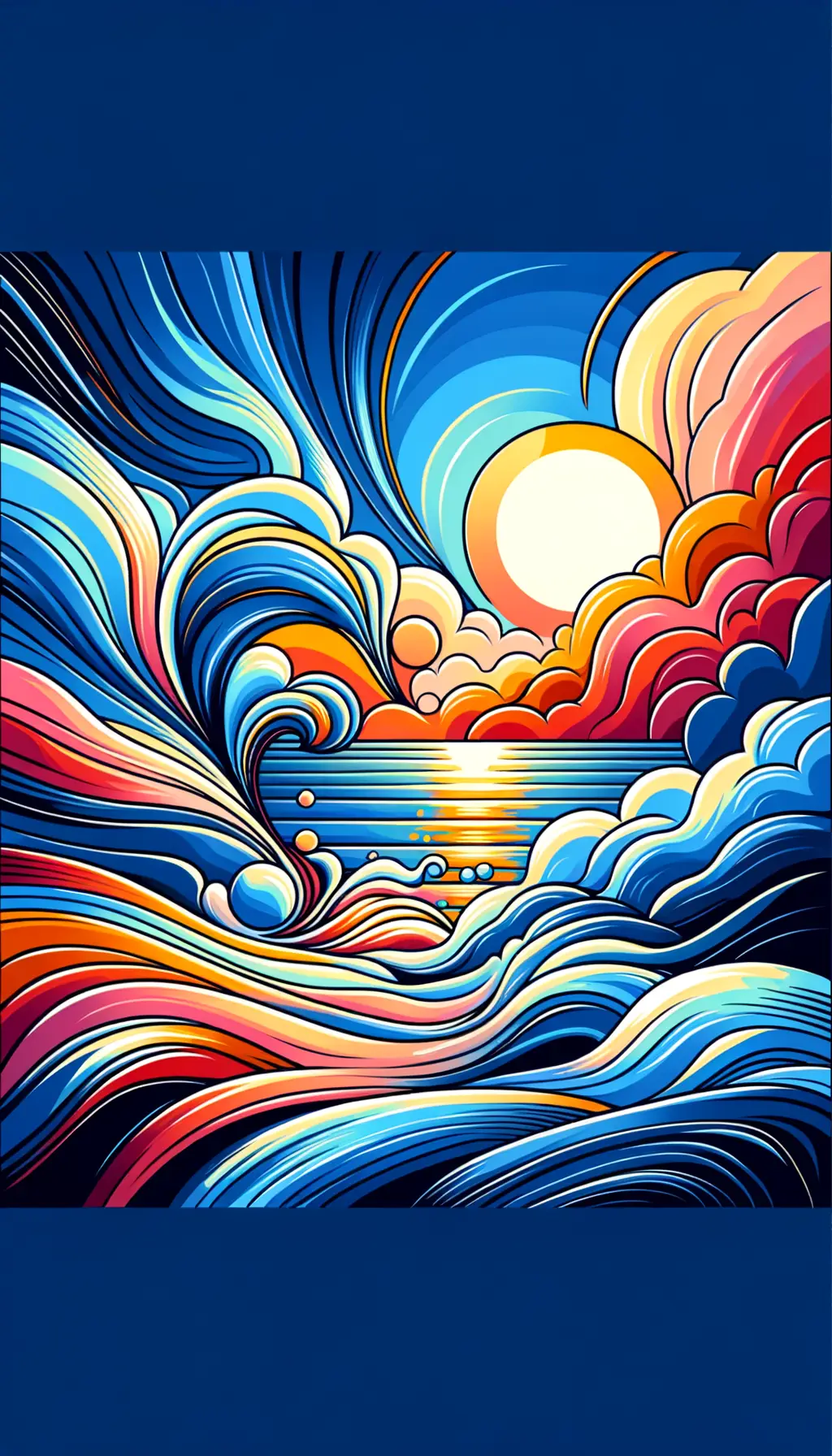 Transcendence Beneath Azure Skies: A Phoenix's Resolute Dawn