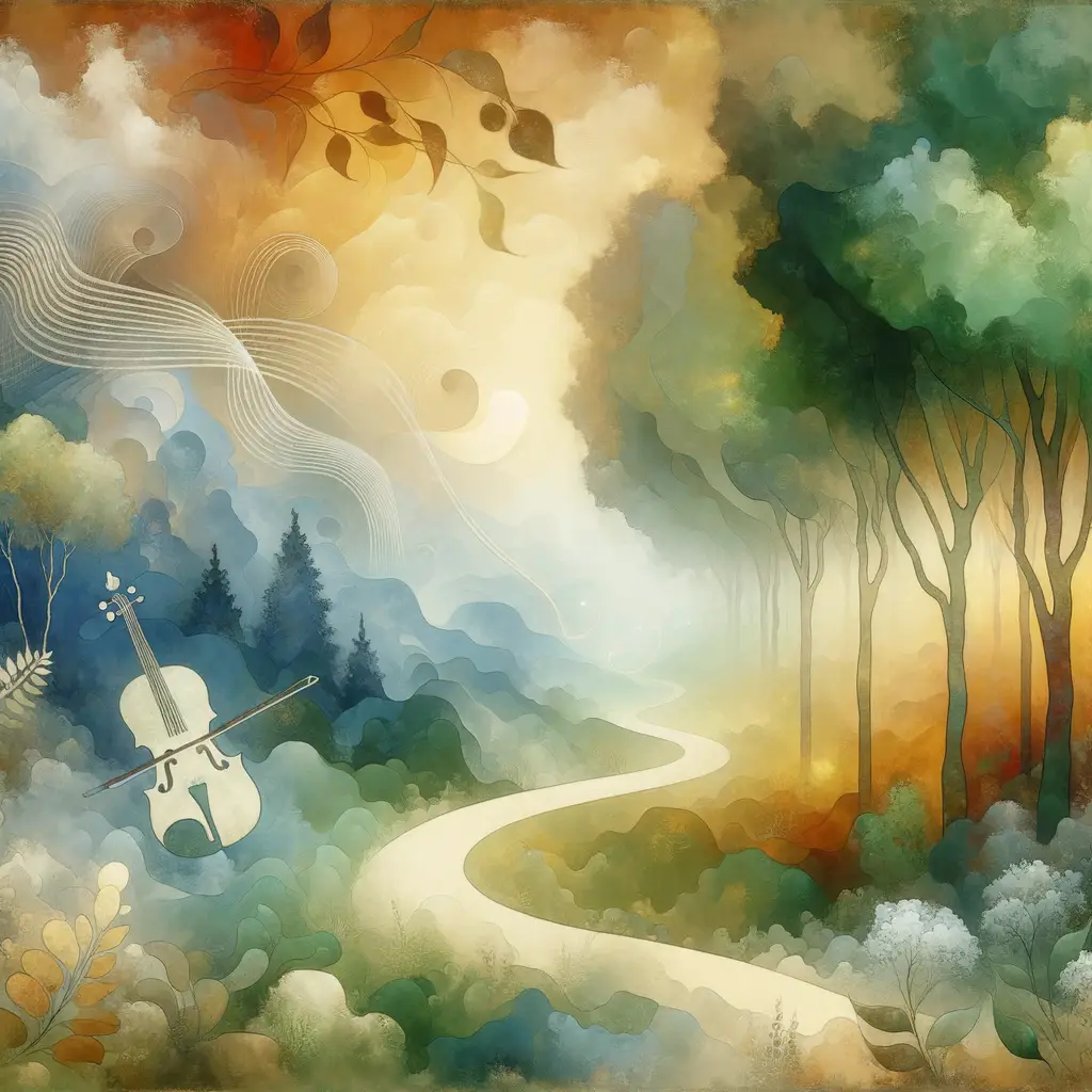 Serenade of Verdant Growth: Harmonies of Light and Shade