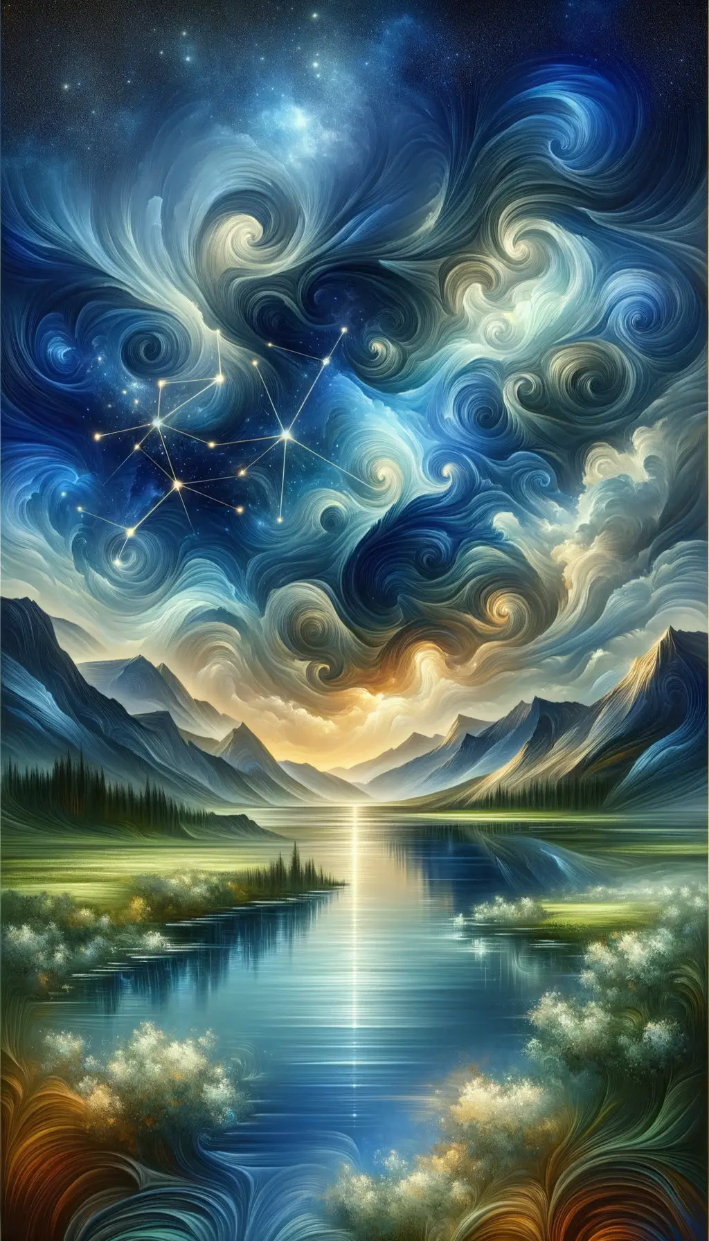 Title:
"Whispers of Resilience: A Tapestry of Turmoil and Tranquility