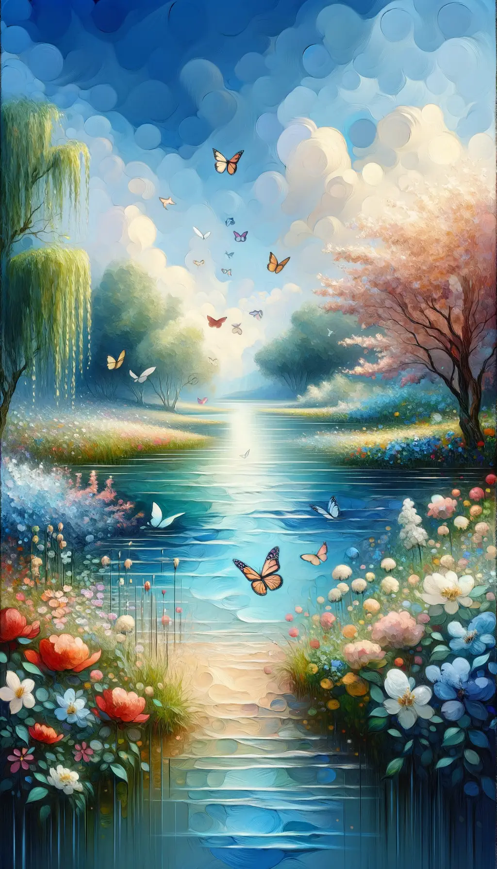 Whispers of Tranquility: A Symphony of Calm in Bloom