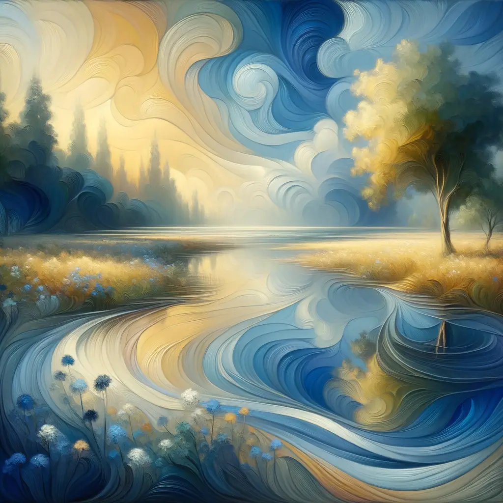 Whispers of Serenity: A Therapeutic Symphony in Blue