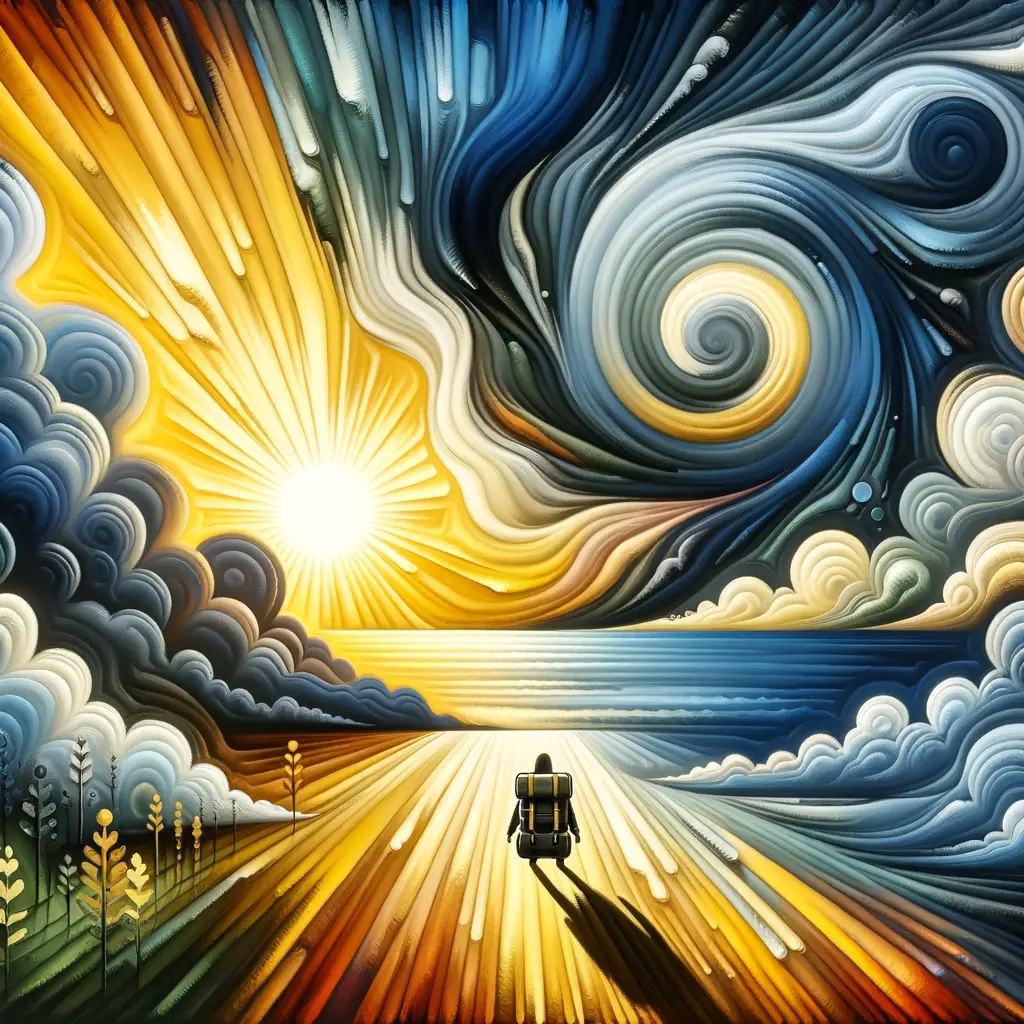 Waves of Release: Voyage to Calm in Stormy Skies
