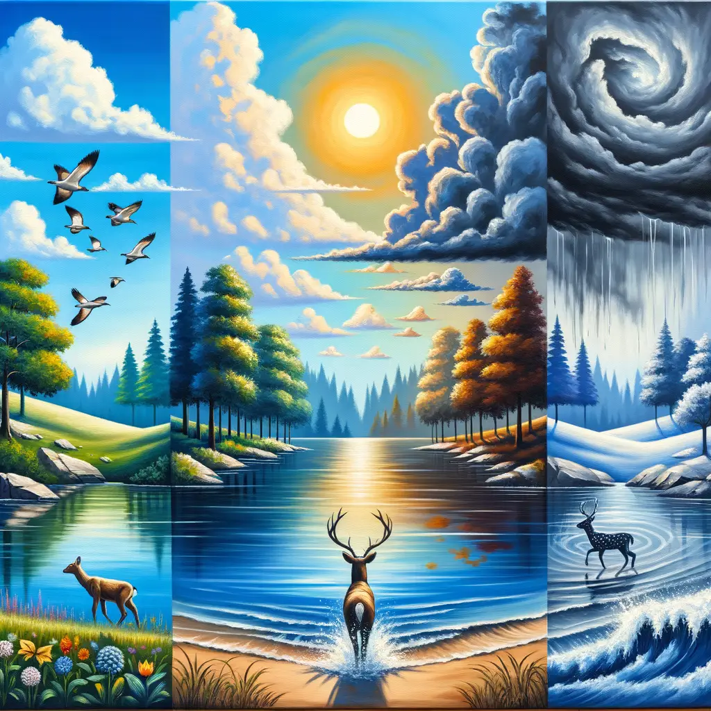 Harmony's Passage: From Tempests to Sunlit Serenity