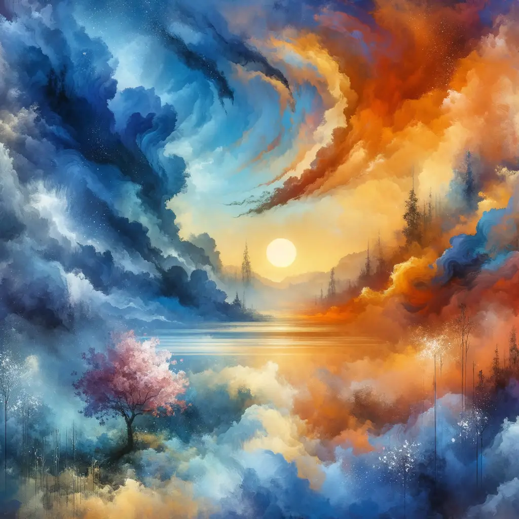 Whispers of Resilience: Blossoms Awaken in the Aftermath