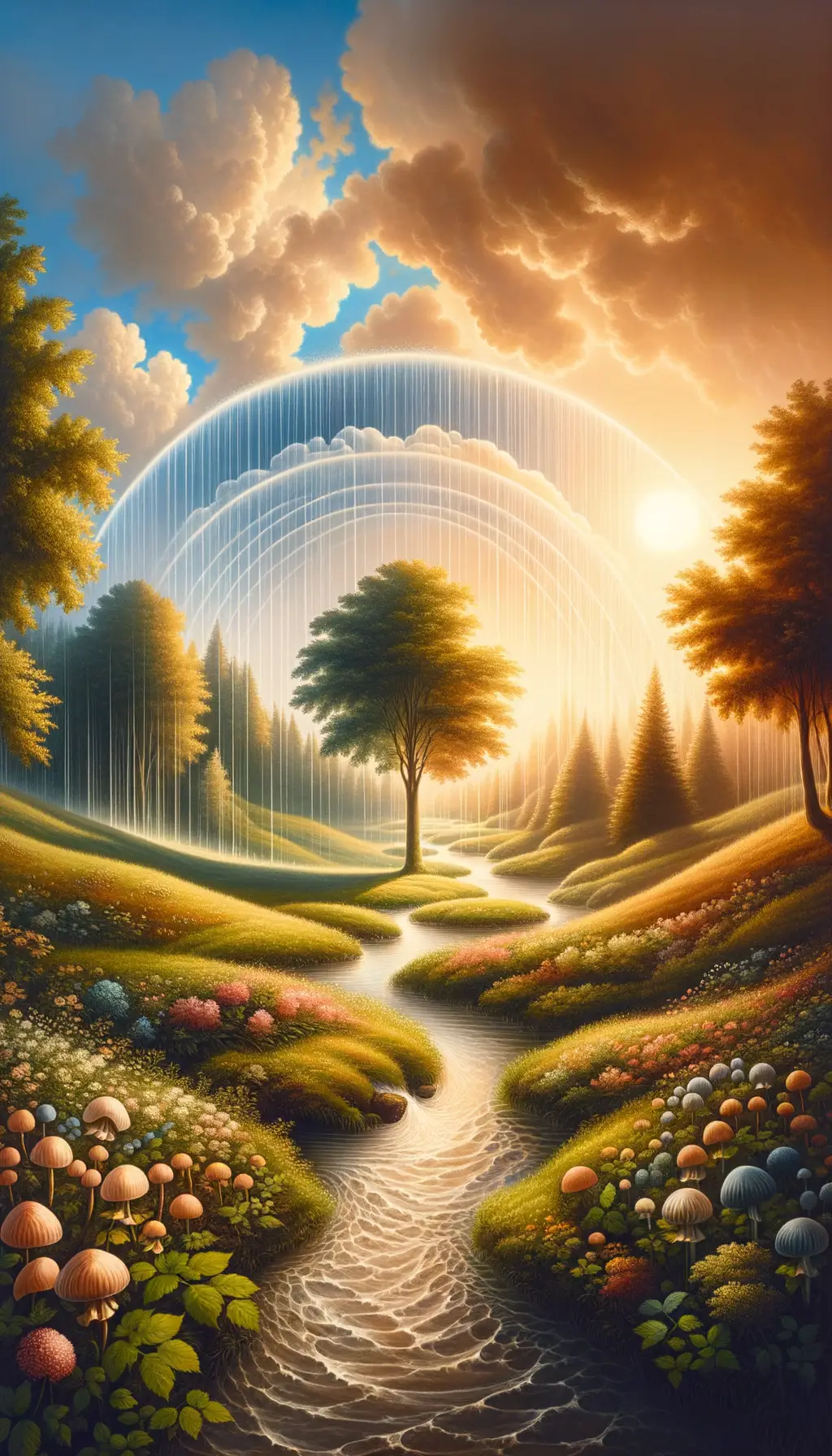 Whispers of the Meandering Mind: A Symphony of Healing Rain