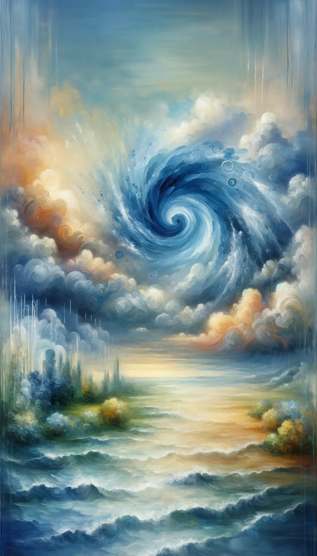 Whispers of the Soul: A Symphony in Blue