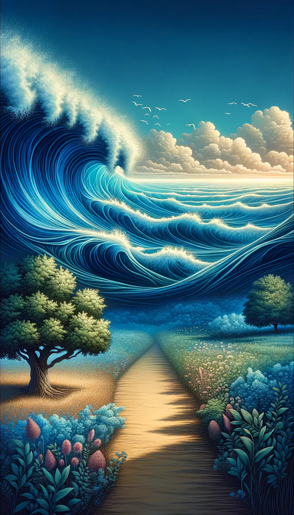 Whispers of Resilience: Embracing Waves Within the Therapy Ocean
