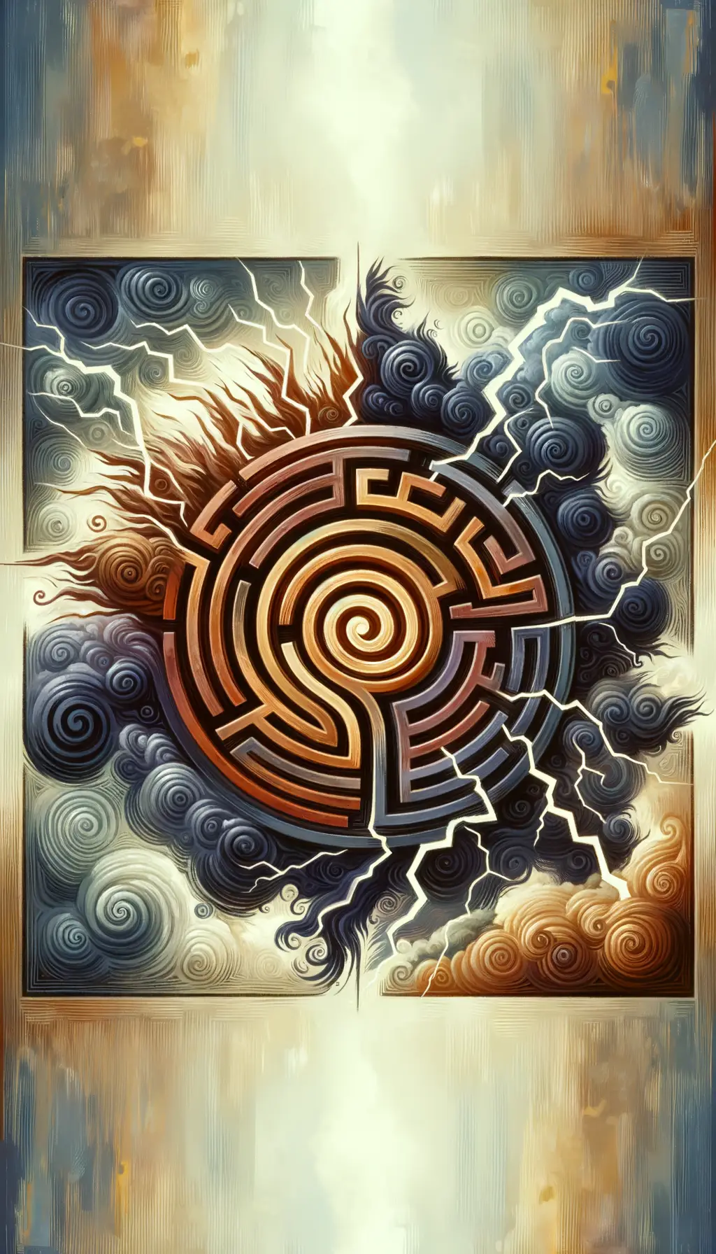 Maze of the Heart's Thunder: A Therapy Session Unraveled