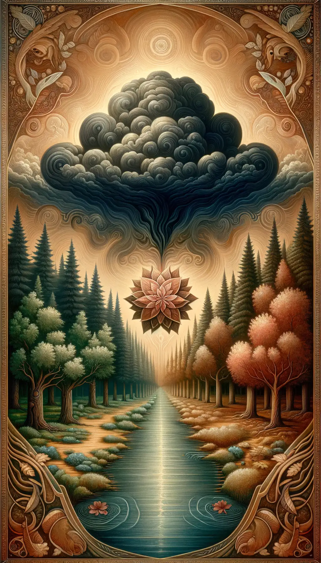 Whispers of Solace: The Garden Within