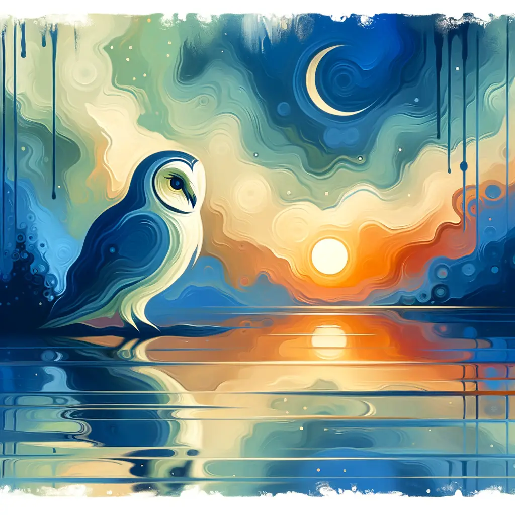 Mystic Guardian: Whispers of Azure Dreams