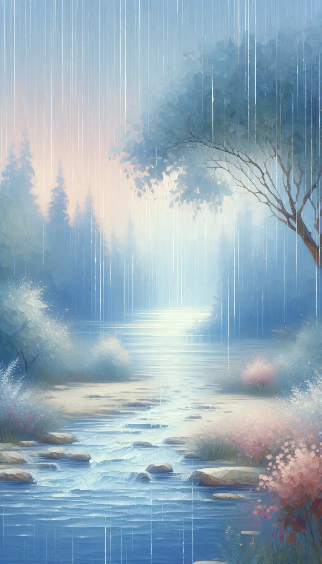 Whispers of Renewal: Tears that Nurture the Forest's Peace
